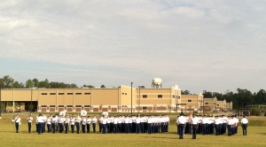 At Blair's OSUT graduation (2nd trip to Fort Benning)